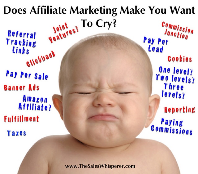 Affiliate Marketing Makes You Cry – machine learning sales coach, Wes Schaeffer, The Sales Whisperer®