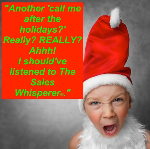 Holiday Objections Sales Training From The Sales Whisperer Boy In Santa Hat – AI workshop and sales training keynote by Wes Schaeffer of The Sales Whisperer®, artificial intelligence consultant