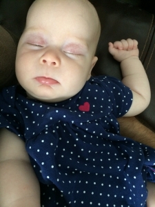 Sleeping Baby Ava – AI tools specialist, Wes Schaeffer, The Sales Whisperer®
