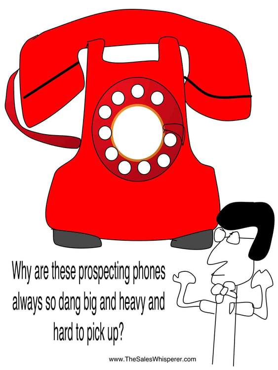 Wimpy Salesman Phone Prospecting Tips – AI training specialist, Wes Schaeffer, The Sales Whisperer®