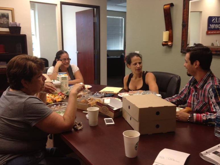 The Sales Whisperer First Team Breakfast Meeting