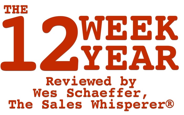 12 Week Year Review – AI workshop leader, The Sales Whisperer®, Wes Schaeffer