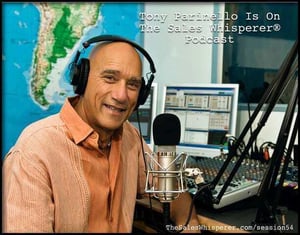 Anthony Parinello Sales Podcast – The Sales Podcast with artificial intelligence consultant, Wes Schaeffer – The Sales Whisperer®