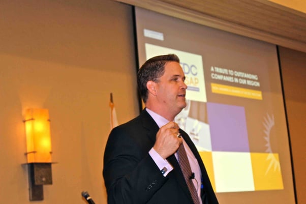 EDC.ASAP.2016.Wes_Schaeffer.jpg Keynote Speaker Wes Schaeffer at the EDC Awards show.