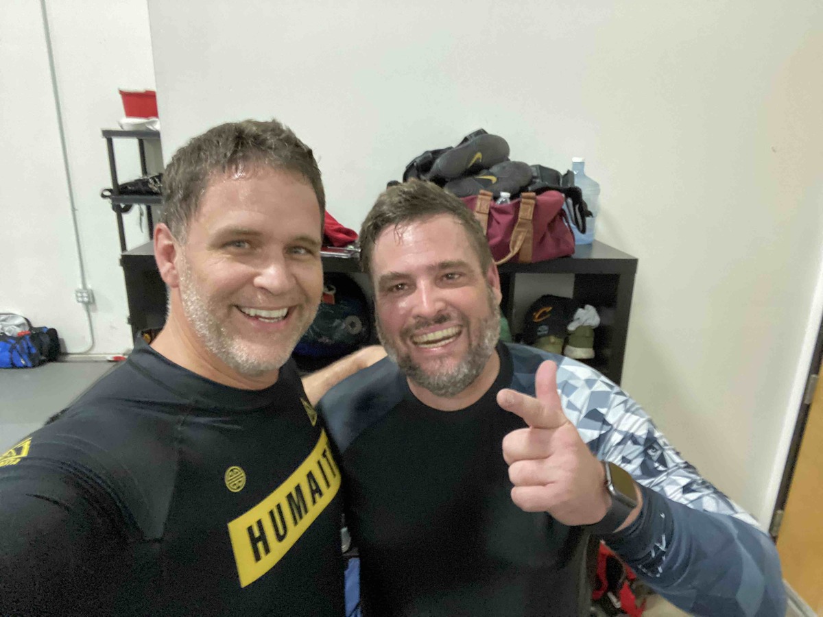 Wes Schaeffer with John Correia