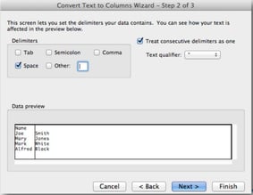 infusionsoft_database_import_excel_tips_text_to_columns_space