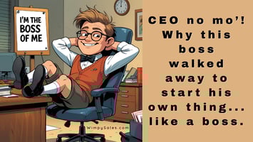 Gave Up CEO to Become An Entrepreneur, Mike Pritchett on The Sales Podcast with Wes Schaeffer, The Sales Whisperer®. 