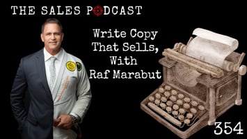 Meet Copywriting Dojo Founder Raf Marabut on The Sales Podcast with Wes Schaeffer, The Sales Whisperer®. 