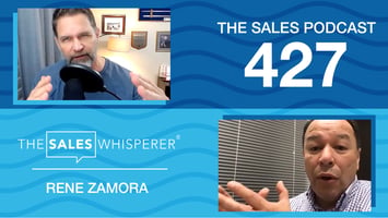 Great Sales Managers Focus on Results Instead of Hours, Rene Zamora on The Sales Podcast with Wes Schaeffer, The Sales Whisperer®. 