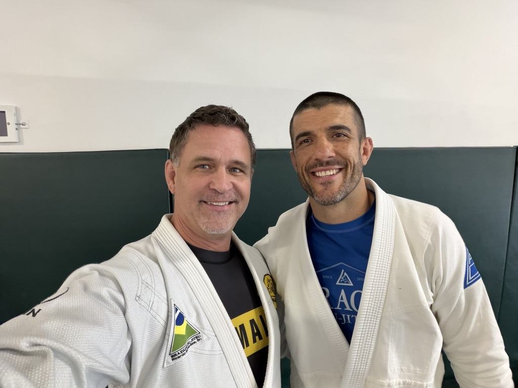 Wes Schaeffer with Rener Gracie