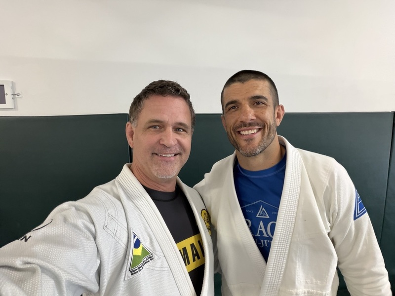 Wes Schaeffer with Rener Gracie