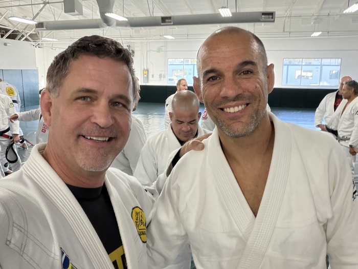 Wes Schaeffer with Ryron Gracie