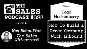 Inbound Marketing Is a Team Effort, With Todd Hockenberry
