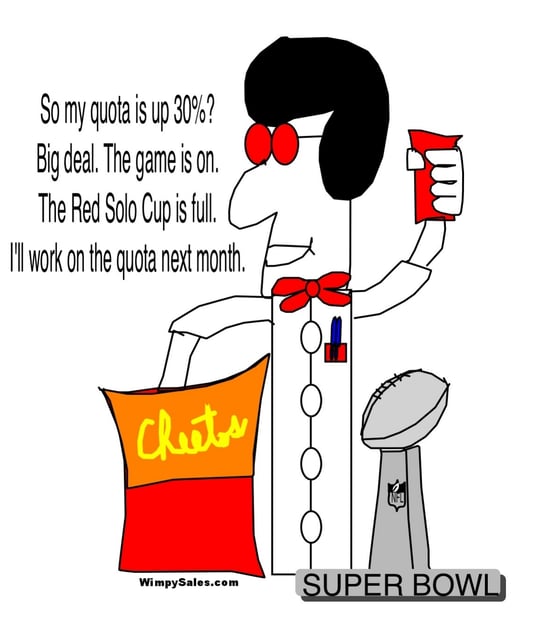 Wimpy Sales Super Bowl Planning