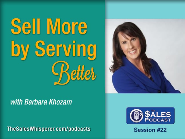 Barbara Khozam The Sales Podcast 22 – The Sales Podcast with generative AI consultant, Wes Schaeffer of The Sales Whisperer®