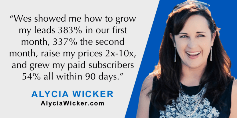 AlyciaWicker Review – AI consulting expert, Wes Schaeffer – The Sales Whisperer®