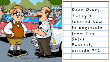Negotiation training from Andres Lares on The Sales Podcast with Wes Schaeffer, The Sales Whisperer®. 