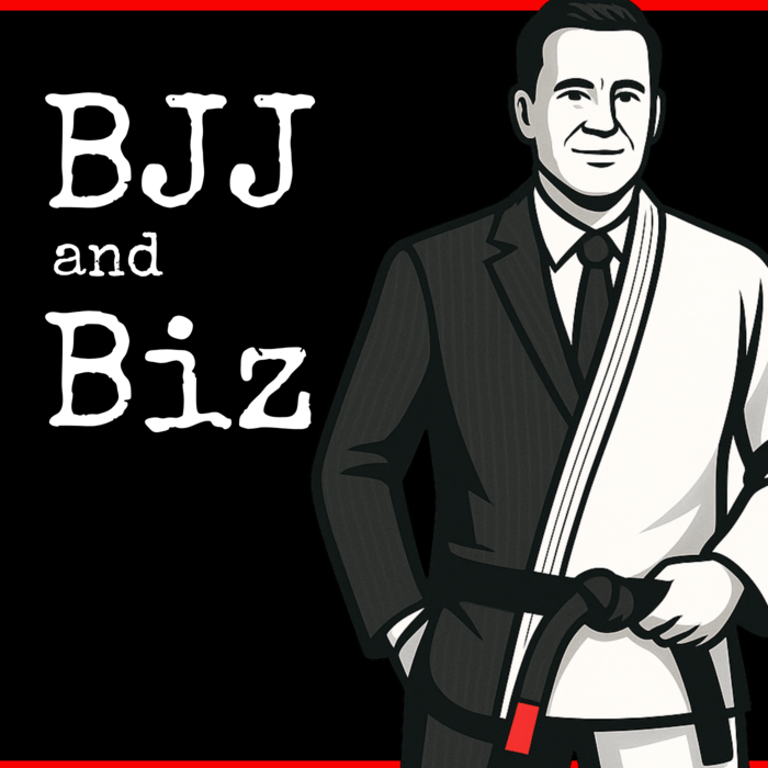 The BJJ and Biz Podcast logo