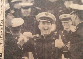 Wes Schaeffer, The Sales Whisperer, at his USAFA graduation