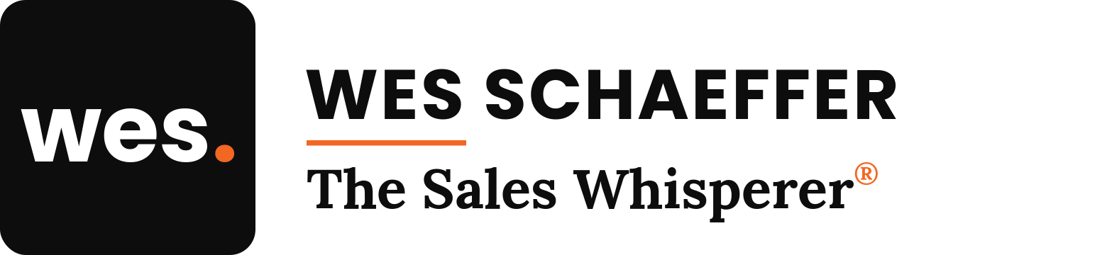 Wes Schaeffer is The Sales Whisperer®