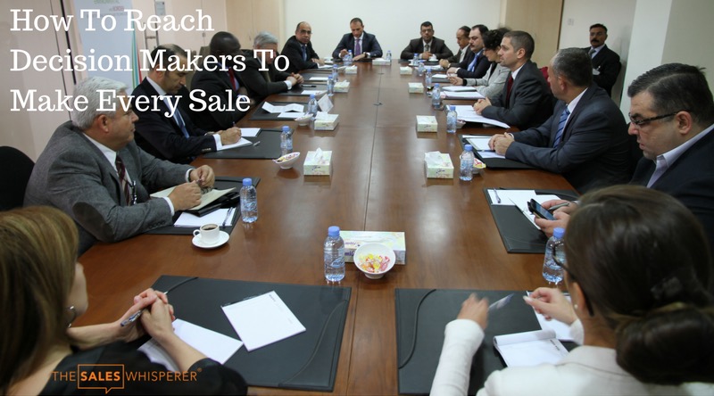 Decision-Makers Don't Buy From Sales Wimps