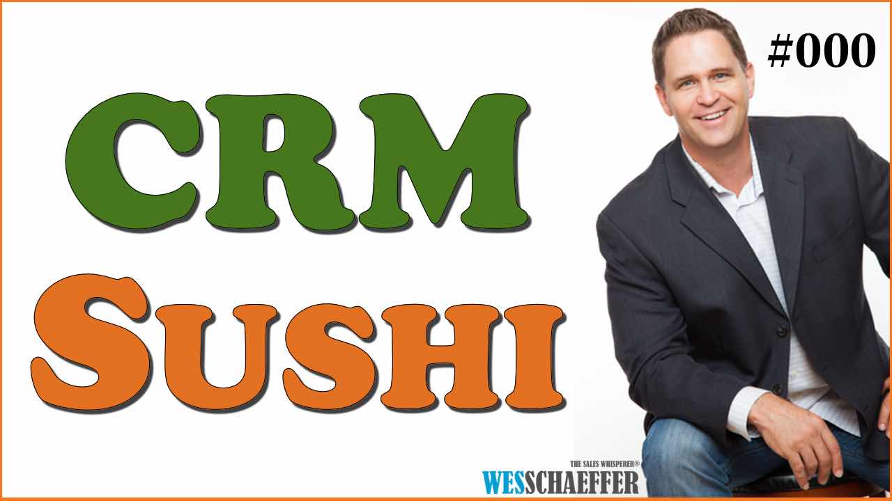 Flockgen on The CRM Sushi Podcast — AI-powered sales insights from Wes Schaeffer, The Sales Whisperer